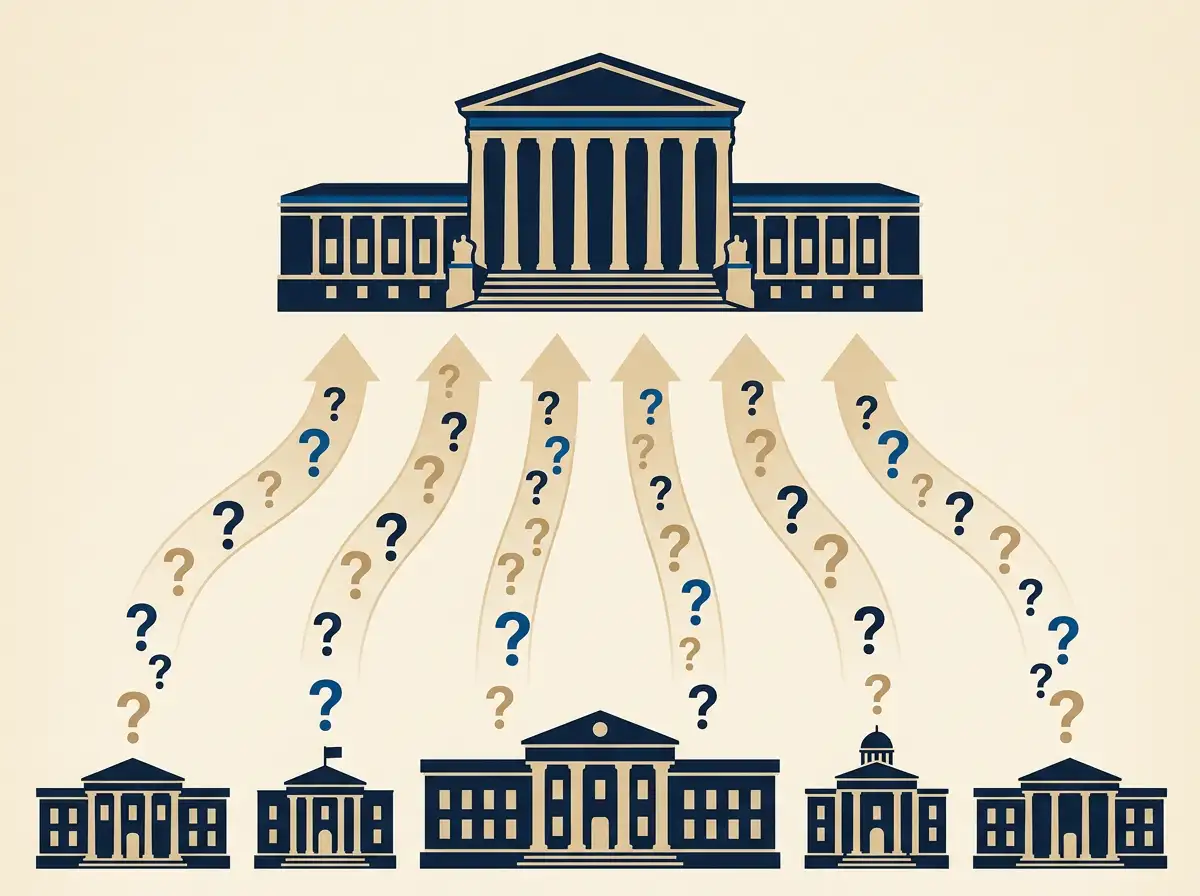 Procedureschets van de Hoge Raad-zaak over nietigheid van kansspelovereenkomsten en terugvordering van gokverliezen via prejudiciële vragen uit 2024-2025
