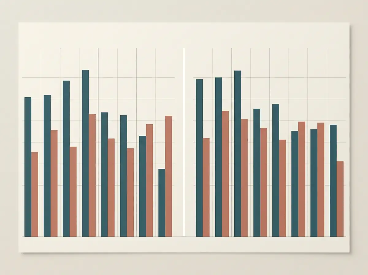 Visualisatie van de monitoringsrapportages 2025 met bruto spelresultaten van legale en illegale online kansspelmarkt in Nederland